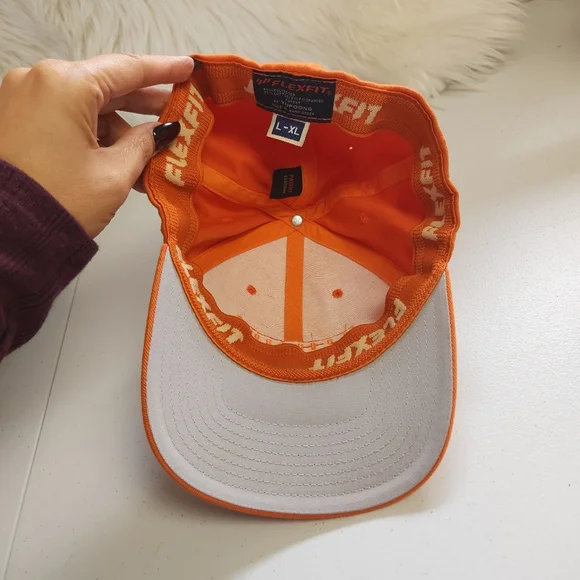 U-Haul Orange Flex Fit Uniform Hat Cap Mens Large XL - Picture 4 of 5